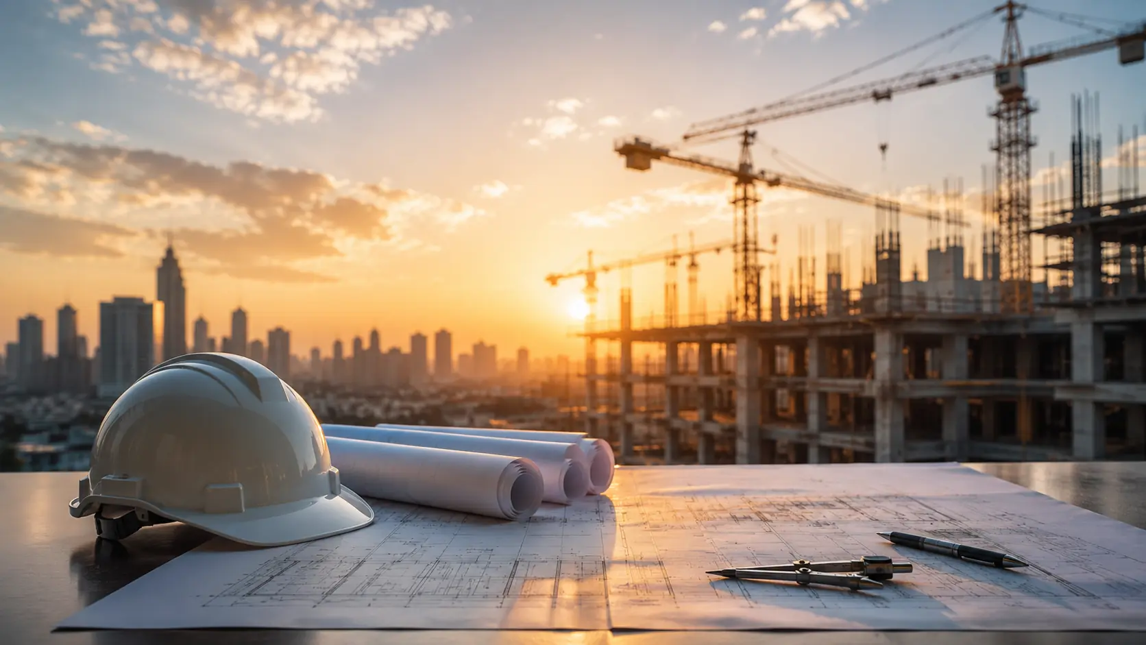 BRIXEL reinforced concrete structure under construction