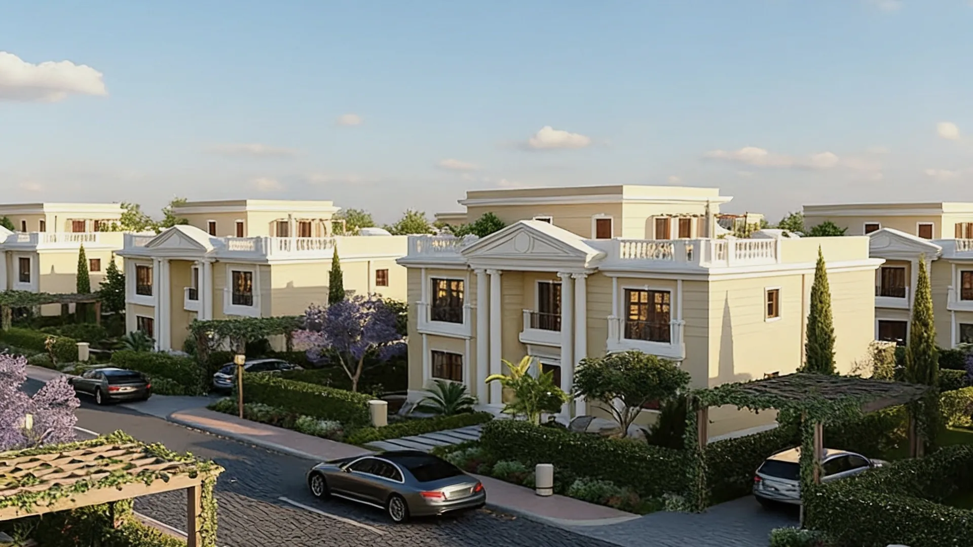 Luxury residential villas at La Verde Cassette Compound – New Capital